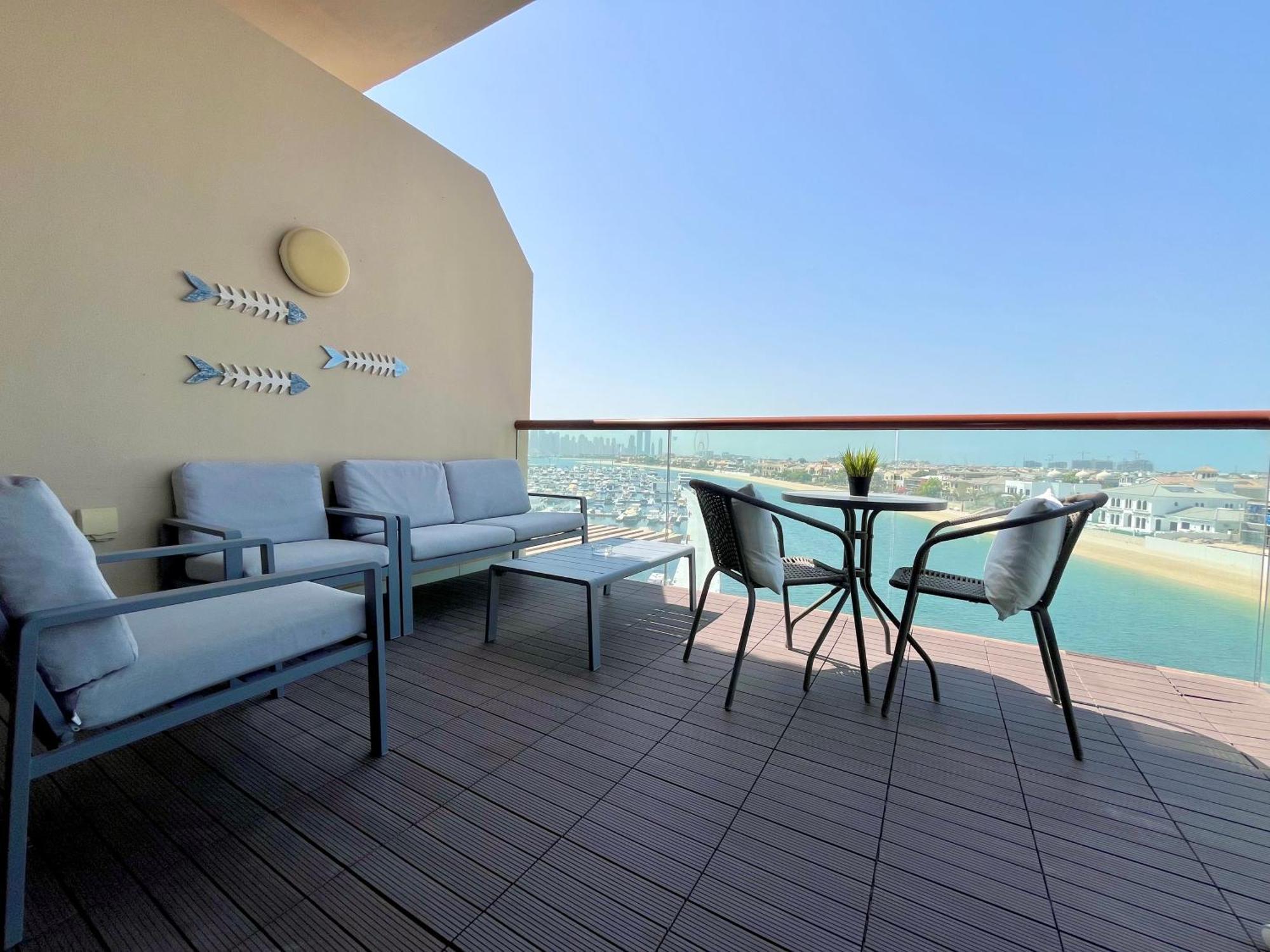 Palm Jumeirah Upgraded & Cozy Boutique Apartment Dubaj Zewnętrze zdjęcie