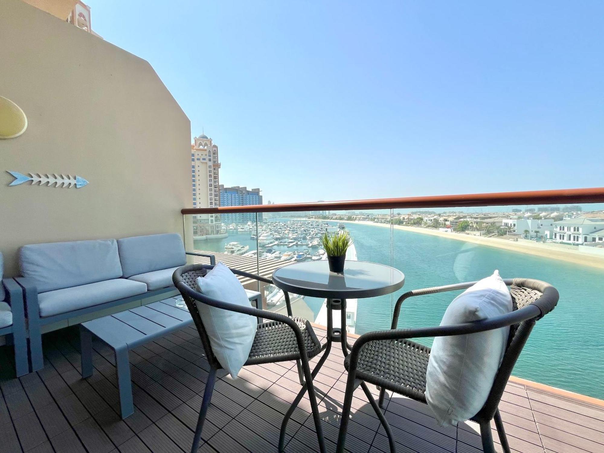 Palm Jumeirah Upgraded & Cozy Boutique Apartment Dubaj Zewnętrze zdjęcie