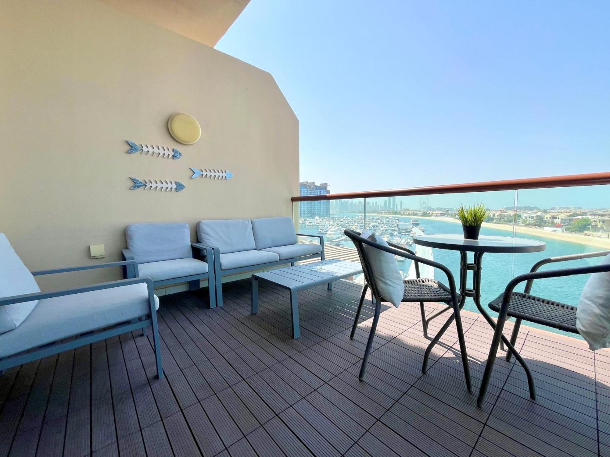 Palm Jumeirah Upgraded & Cozy Boutique Apartment Dubaj Zewnętrze zdjęcie